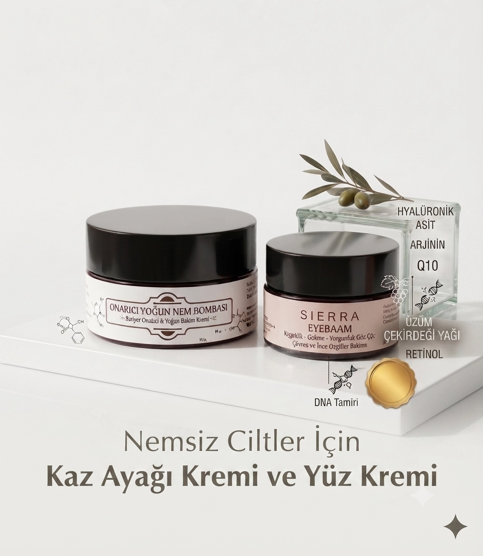 Onarıcı Nem & Göz Çevresi Bakımı – Kuyruk Yağlı Krem ve Eye Balm