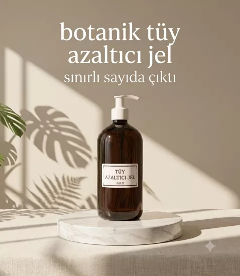 Botanik Tüy Azaltıcı/ İnceltici Jel
